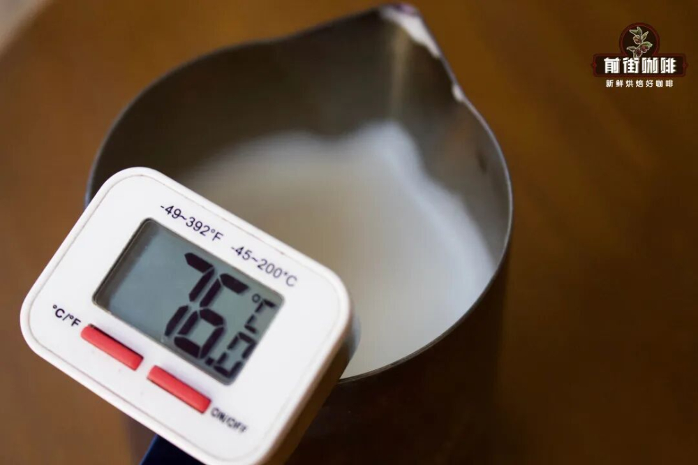 Đo nhiệt độ sữa bọt Đo nhiệt độ sữa bọt