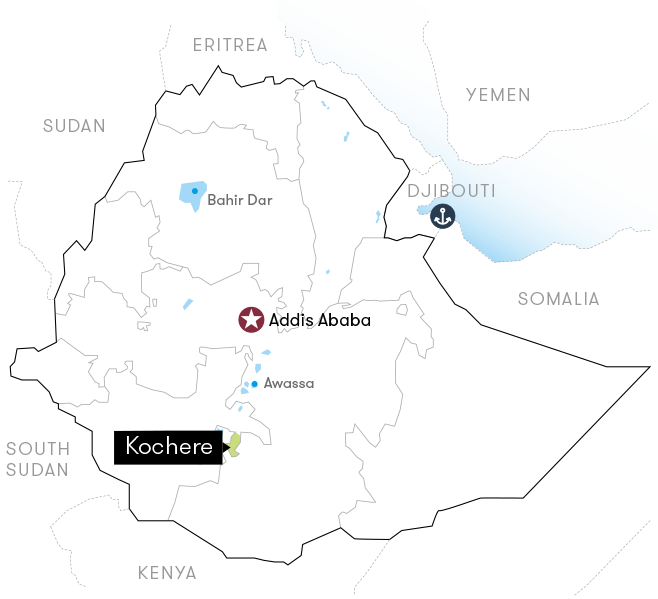 Bản đồ Kochere