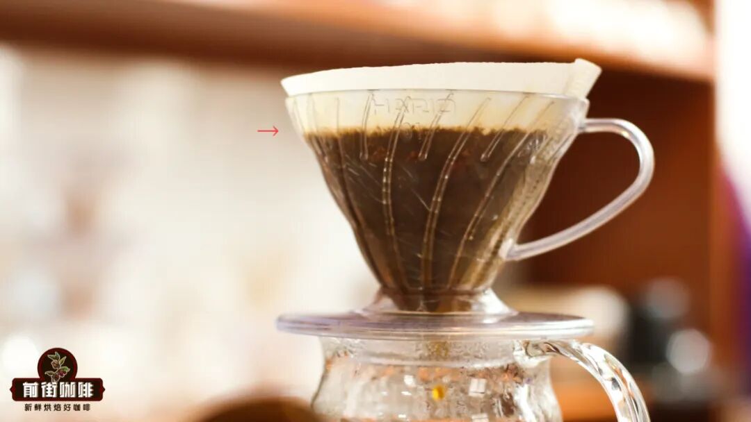 Đây là một mức nước có thể chiết xuất ra cà phê có vị ngọt cao!
