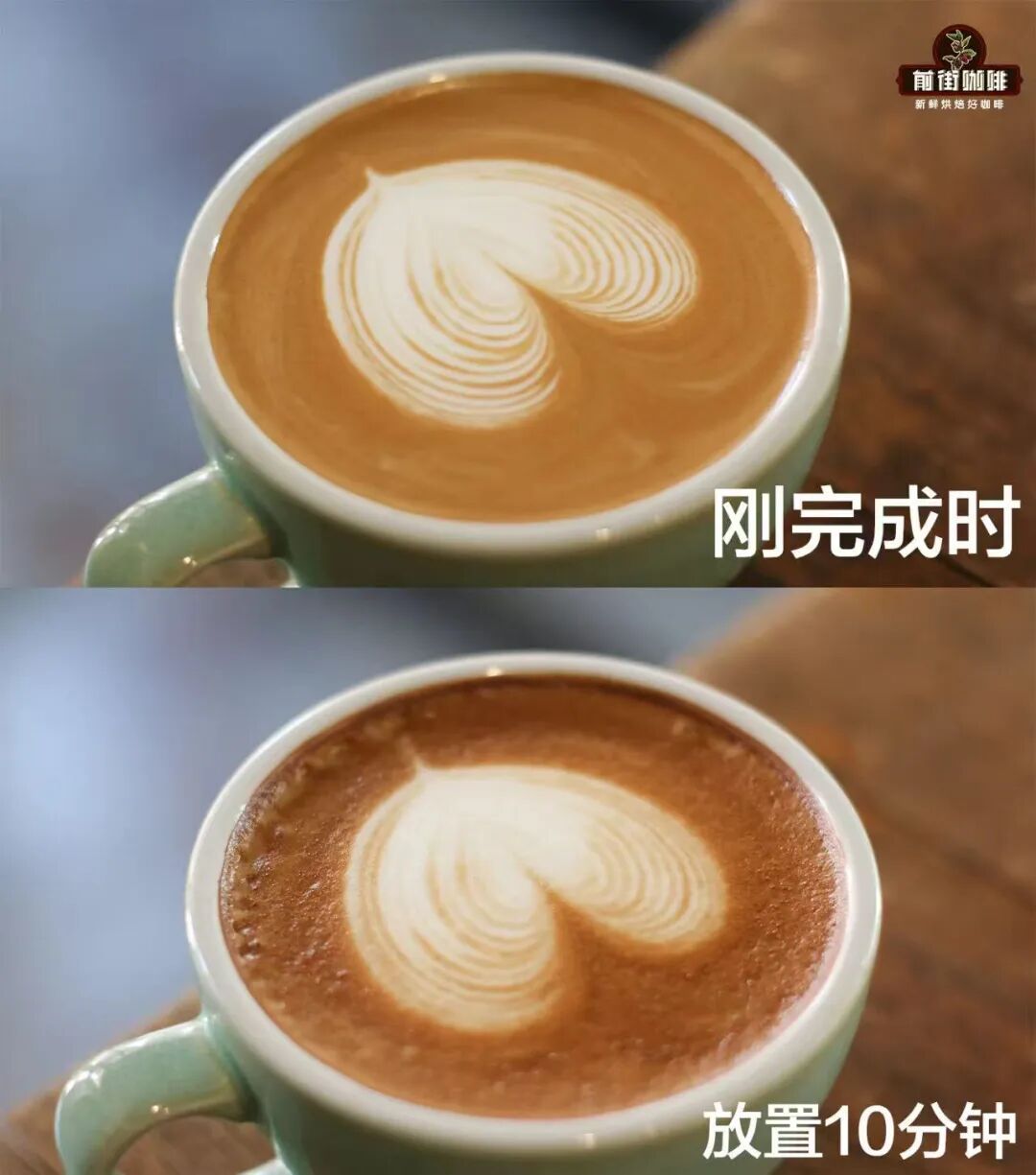 Tại sao đôi khi latte vừa làm xong đã bắt đầu xẹp bọt?